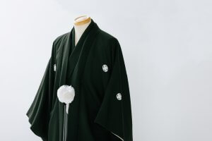 紋付袴（黒・菱形）002