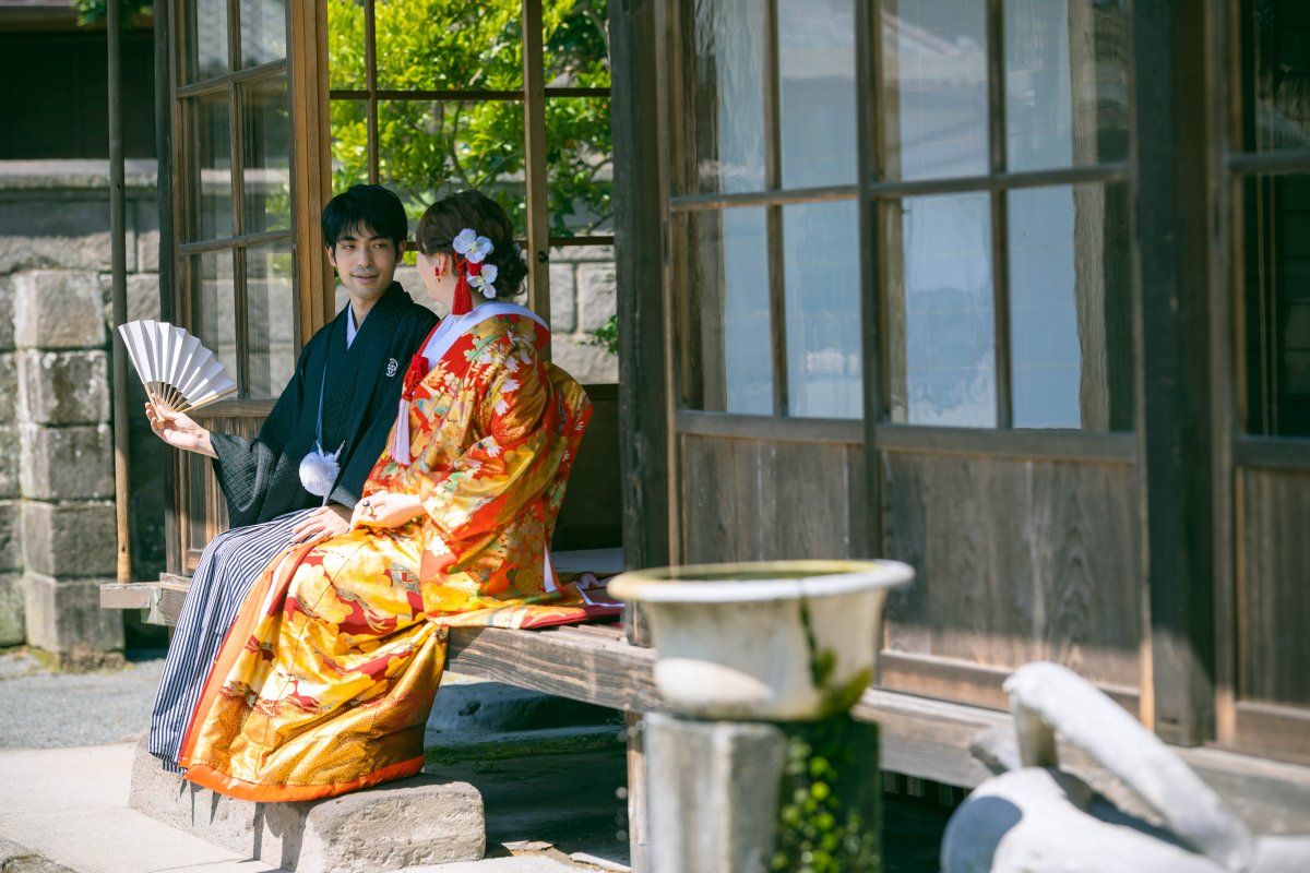 名勝　仙巌園｜｜鹿児島で和装の神社結婚式・和婚ならウェディングセレクト！和婚