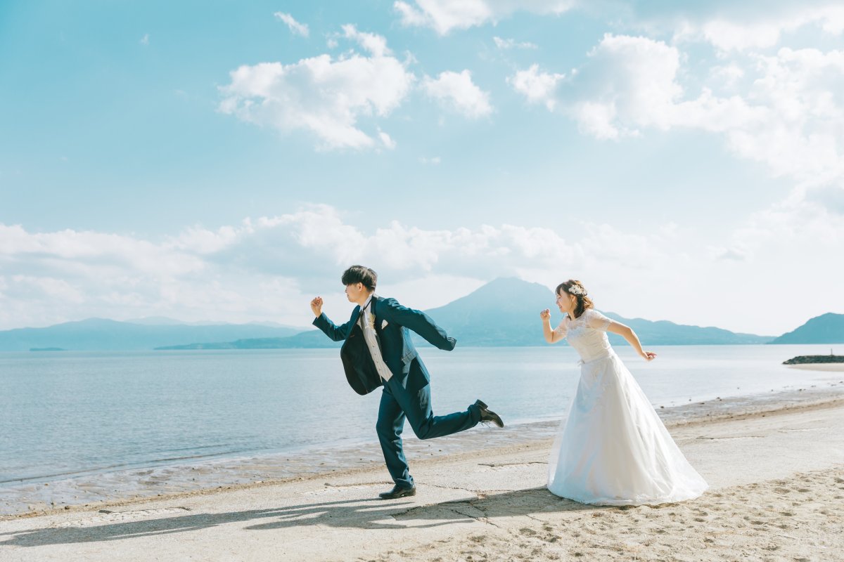 重富海岸｜｜鹿児島で和装の神社結婚式・和婚ならウェディングセレクト！和婚