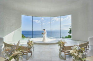 長崎リゾートアイランド パサージュ琴海｜ホテルやチャペルなど結婚式に人気の挙式会場｜長崎で家族・少人数結婚式ならウェディングセレクト！家族・少人数結婚式