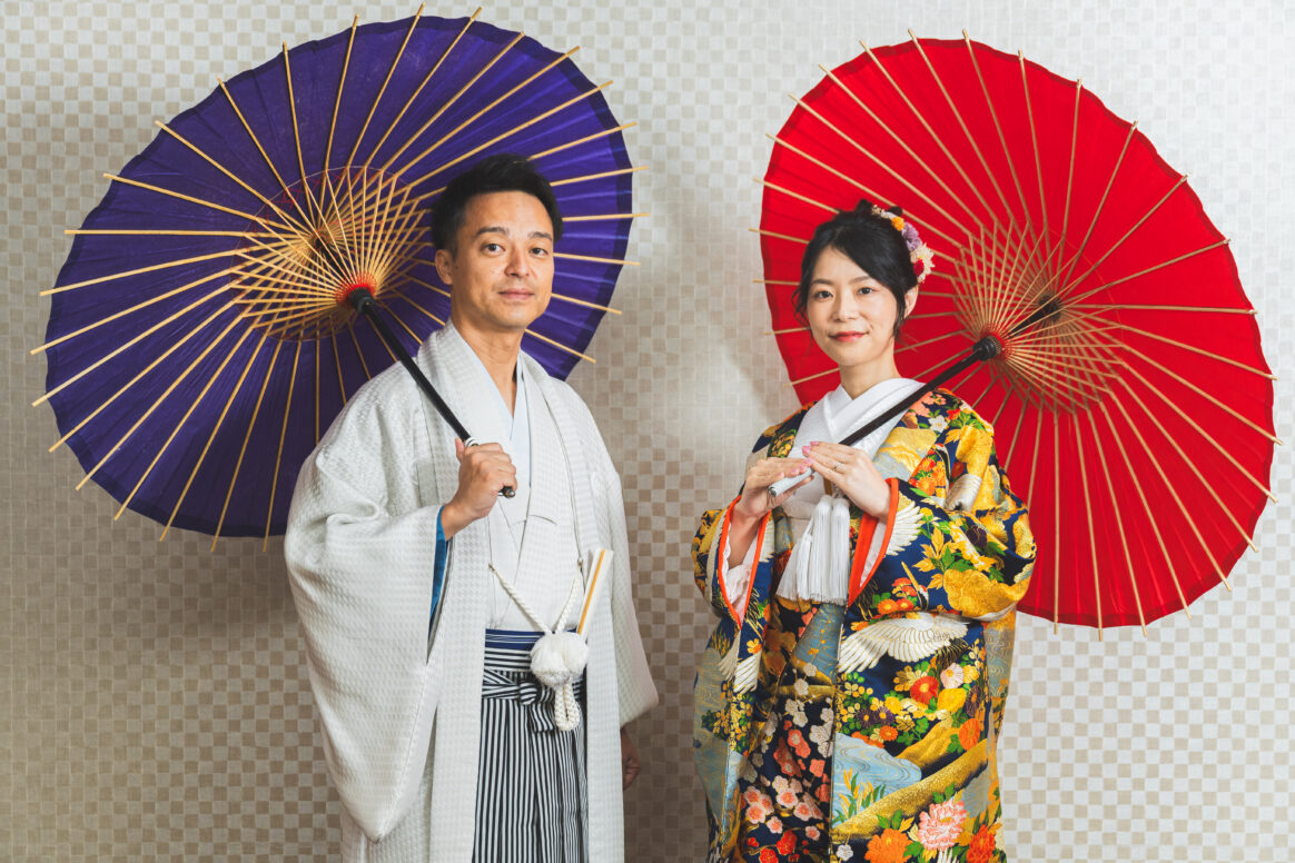 鶴に梅・松049 | 色打掛・白無垢の格安レンタル | 福岡・九州で和装の