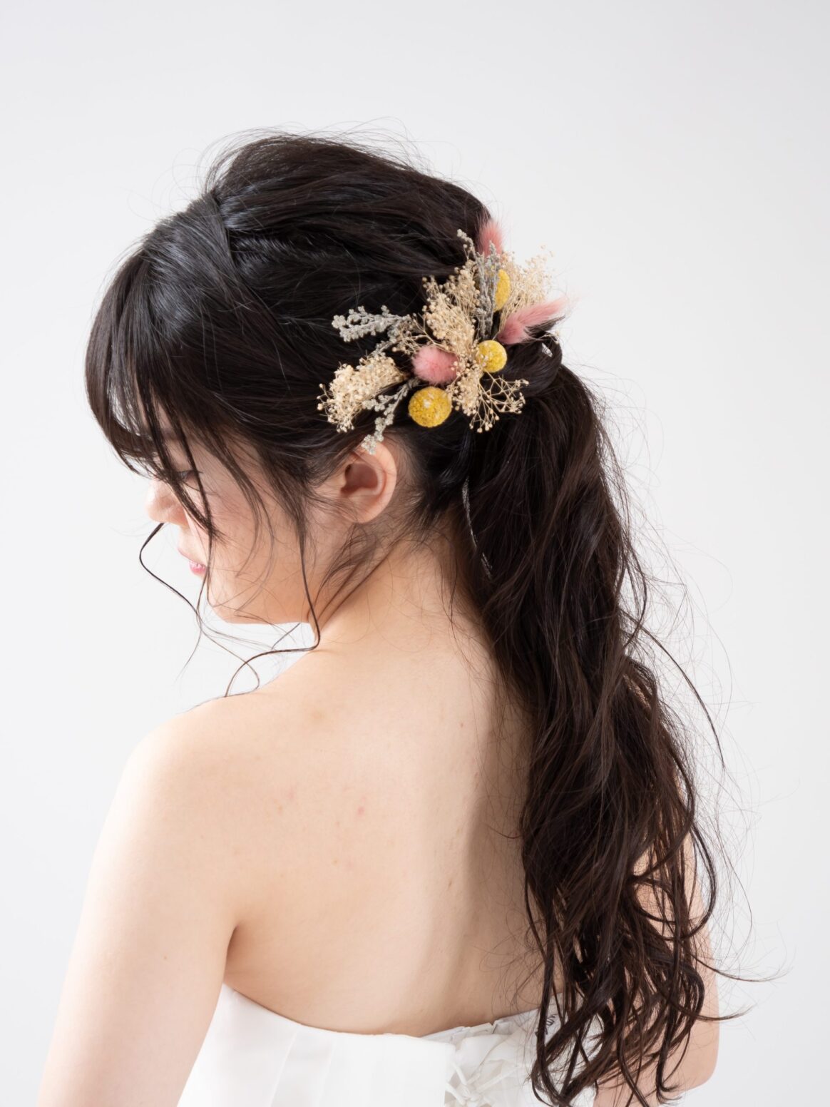 ポニーテールスタイル Style1 福岡 九州で和装の神社結婚式 和婚ならウェディングセレクト 和婚