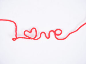 赤い糸（LOVE)
