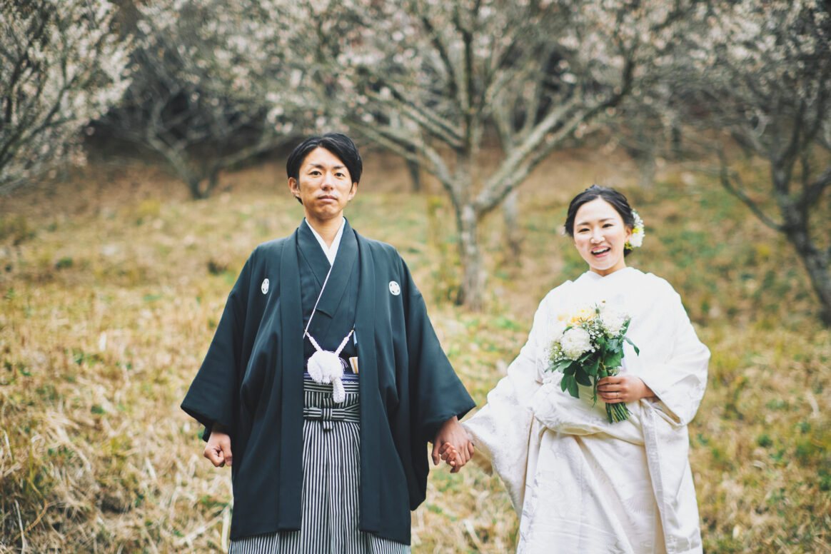 三岳梅林公園 | お客様レポート | 福岡・九州で和装の神社結婚式・和婚