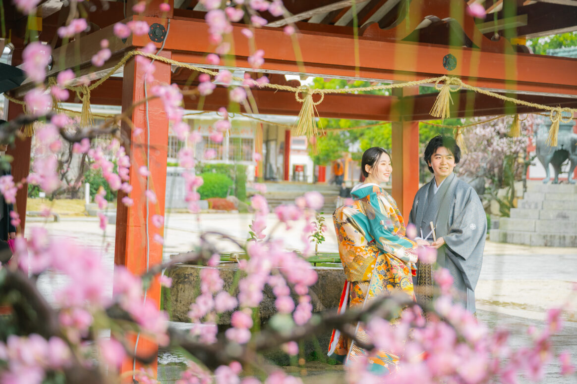 防府天満宮｜お客様レポート｜福岡・九州で和装の神社結婚式・和婚ならウェディングセレクト！和婚