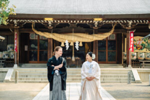 菊池神社｜フォトウェディング・前撮りに人気のロケーションスポット｜福岡・九州でフォトウェディング・前撮りならウェディングセレクト！フォトウェディング
