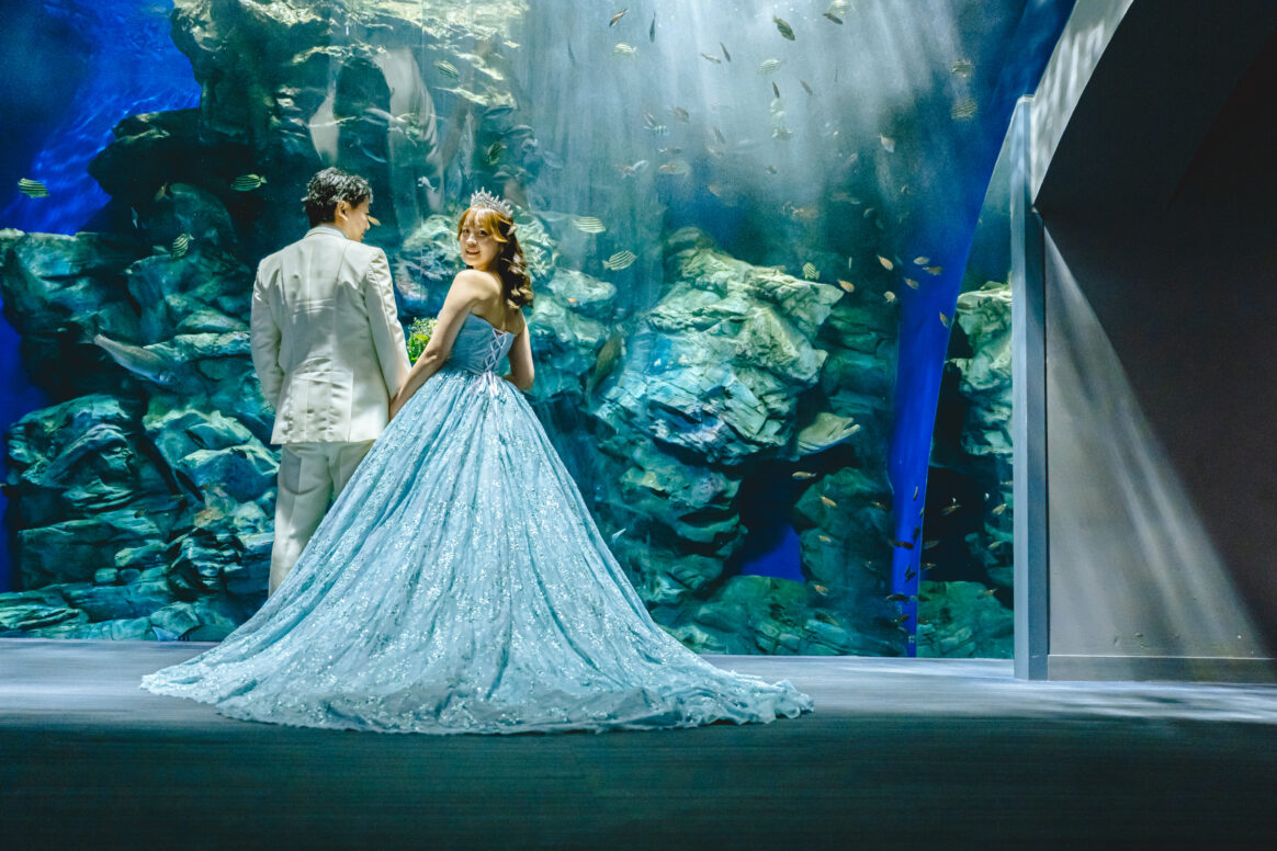 マリンワールド～大濠日本庭園｜紋付袴・タキシードの格安レンタル｜福岡・九州で和装の神社結婚式・和婚ならウェディングセレクト！和婚