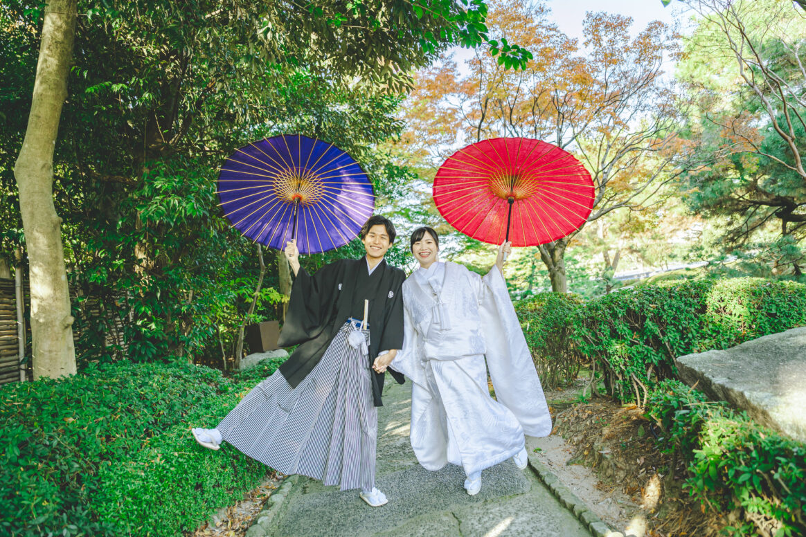 大濠日本庭園｜｜福岡・九州で和装の神社結婚式・和婚ならウェディングセレクト！和婚